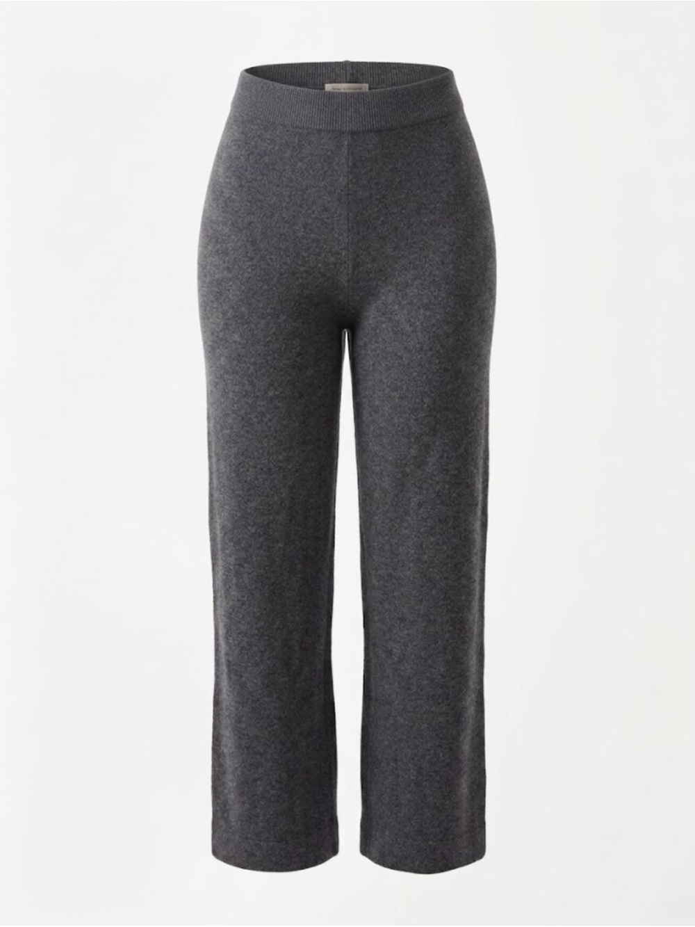 Vintage 100% Cashmere High Rise Straight Leg Knit Pants